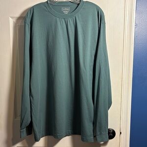 L.L. Bean Men's Long Sleeve Tee Large